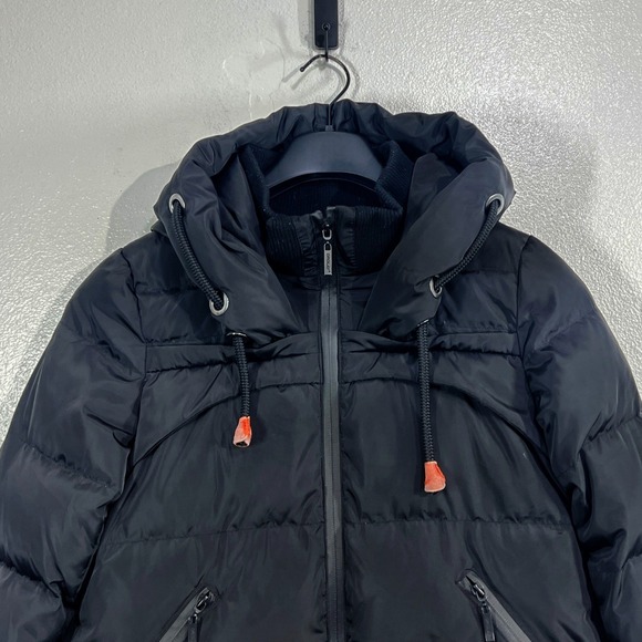 Orolay Women's Long Thickened Down Jacket Puffer Coat Hooded Black XL Y2K - Picture 8 of 11